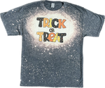 Load image into Gallery viewer, Youth M Trick or Treat Bleached T-Shirt Halloween Graphic Tee
