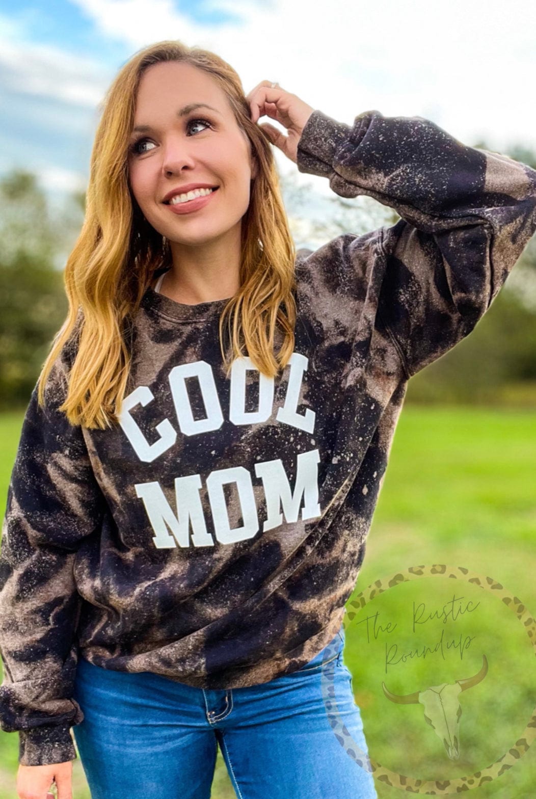 Influencer style outdoors I'm Not A Regular Mom I'm a Cool Mom Sweatshirt